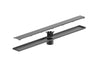 GURU LINEAR DRAIN & STRAINER LISA ANTIQUE NERO - Your Builders World Inc.