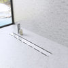 EVOLUX LINEAR DRAIN & STRAINER TEMPERED GLASS - Your Builders World Inc.